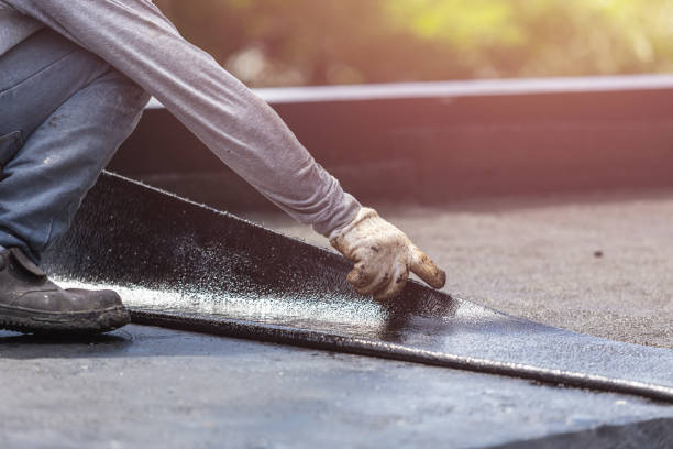 Professional Emergency Waterproofing technician working in Versailles, IN